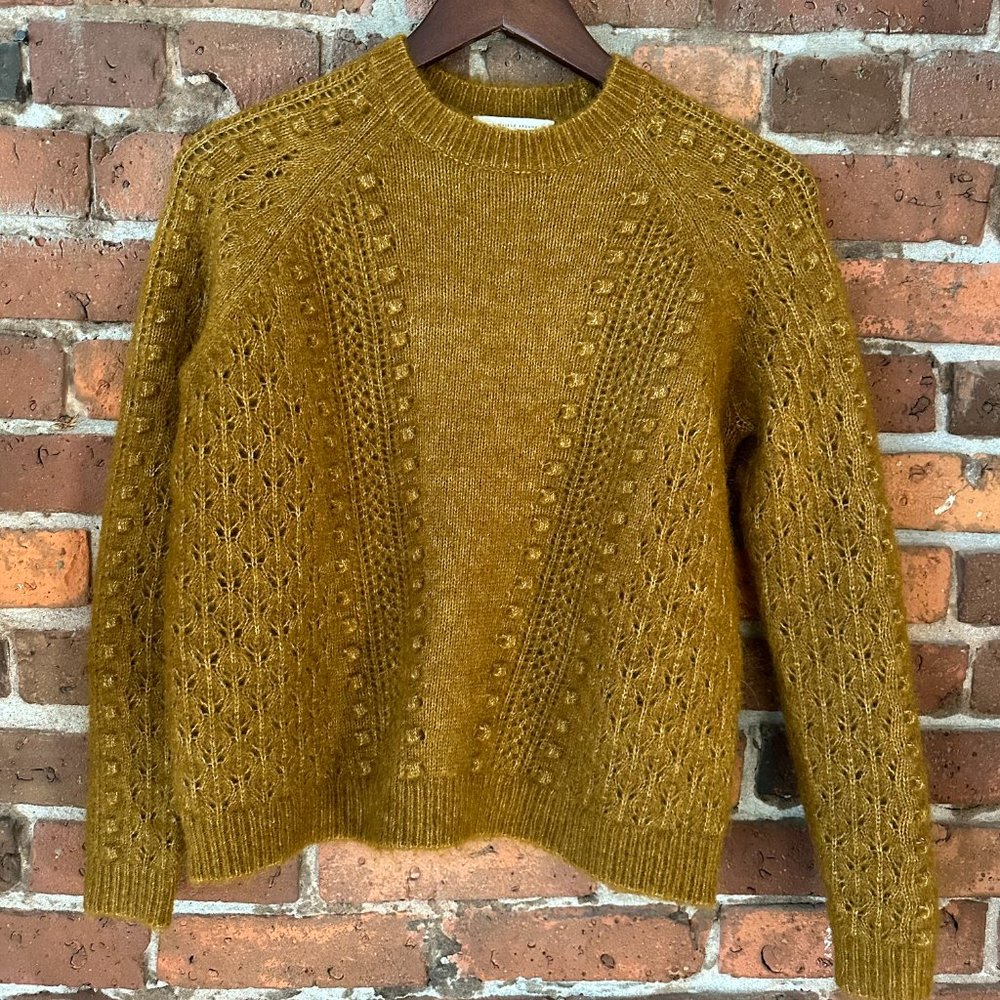 Sezane Come Jumper XS, Gold